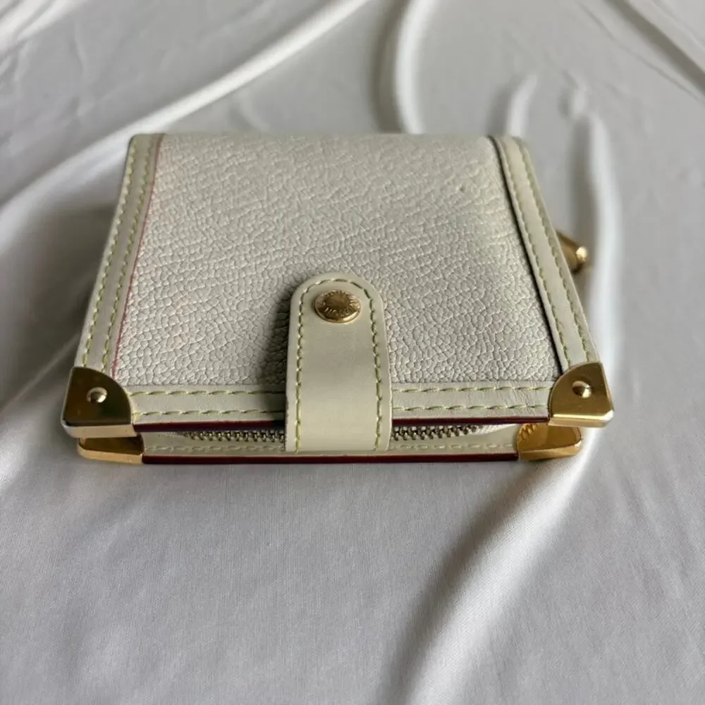 Louis Vuitton Suhali Leather Compact Zippy Wallet - Serial M12057